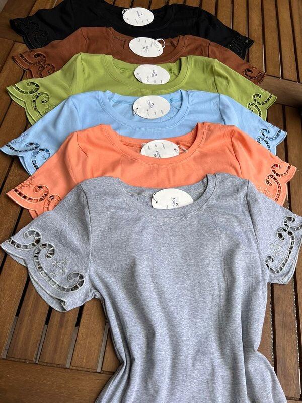 T-Shirt Malha e Algodão