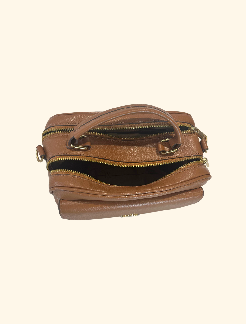 Bolsa de Couro Sagga Baú com Divisórias 532