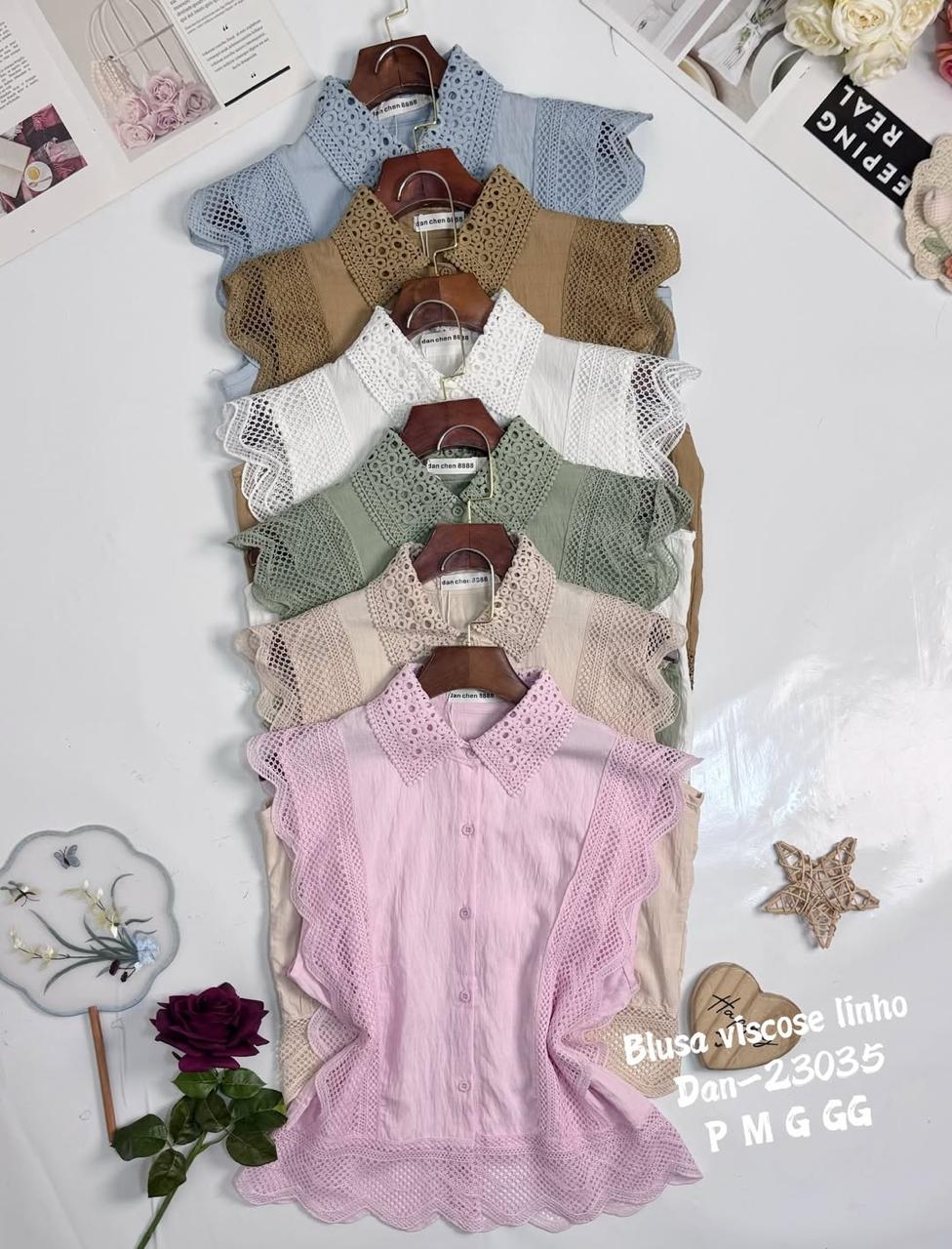 Blusa Rendada Linda