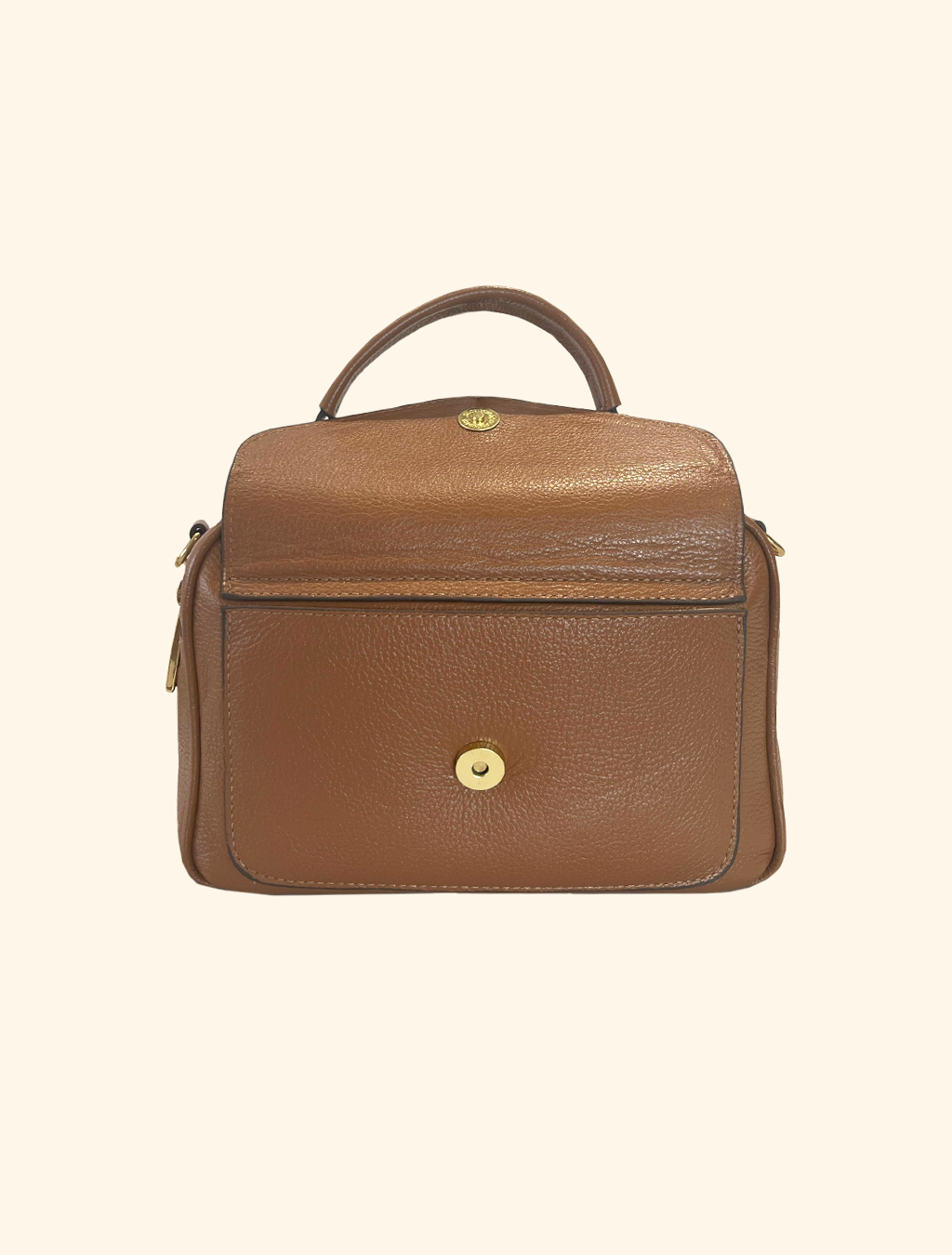 Bolsa de Couro Sagga Baú com Divisórias 532