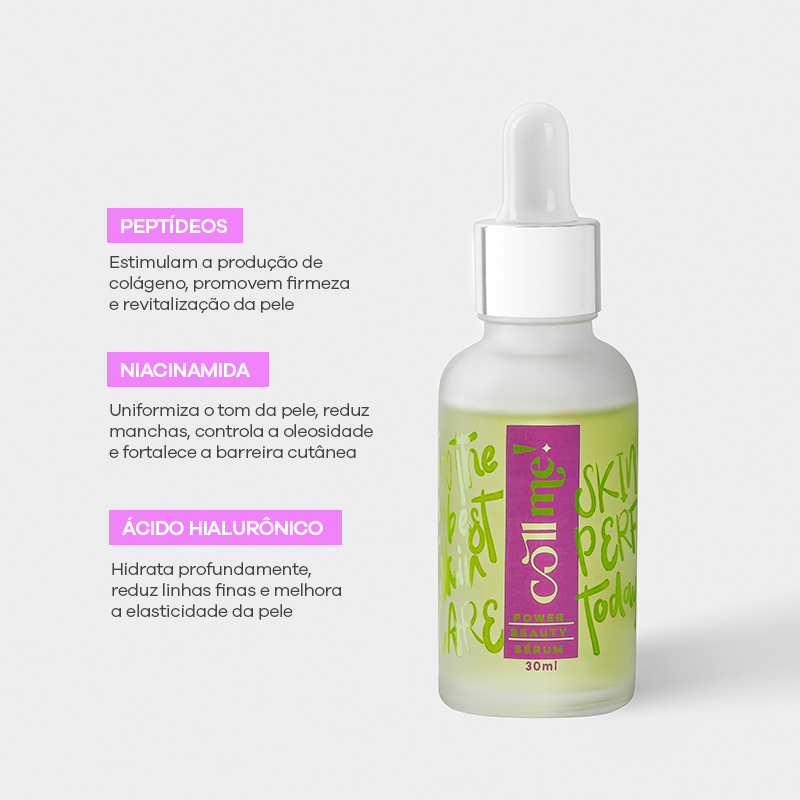 Power Beauty Sérum de Peptídeos com Niacinamida