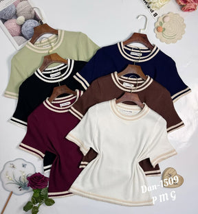 Blusa Modal Confort Borda Importada