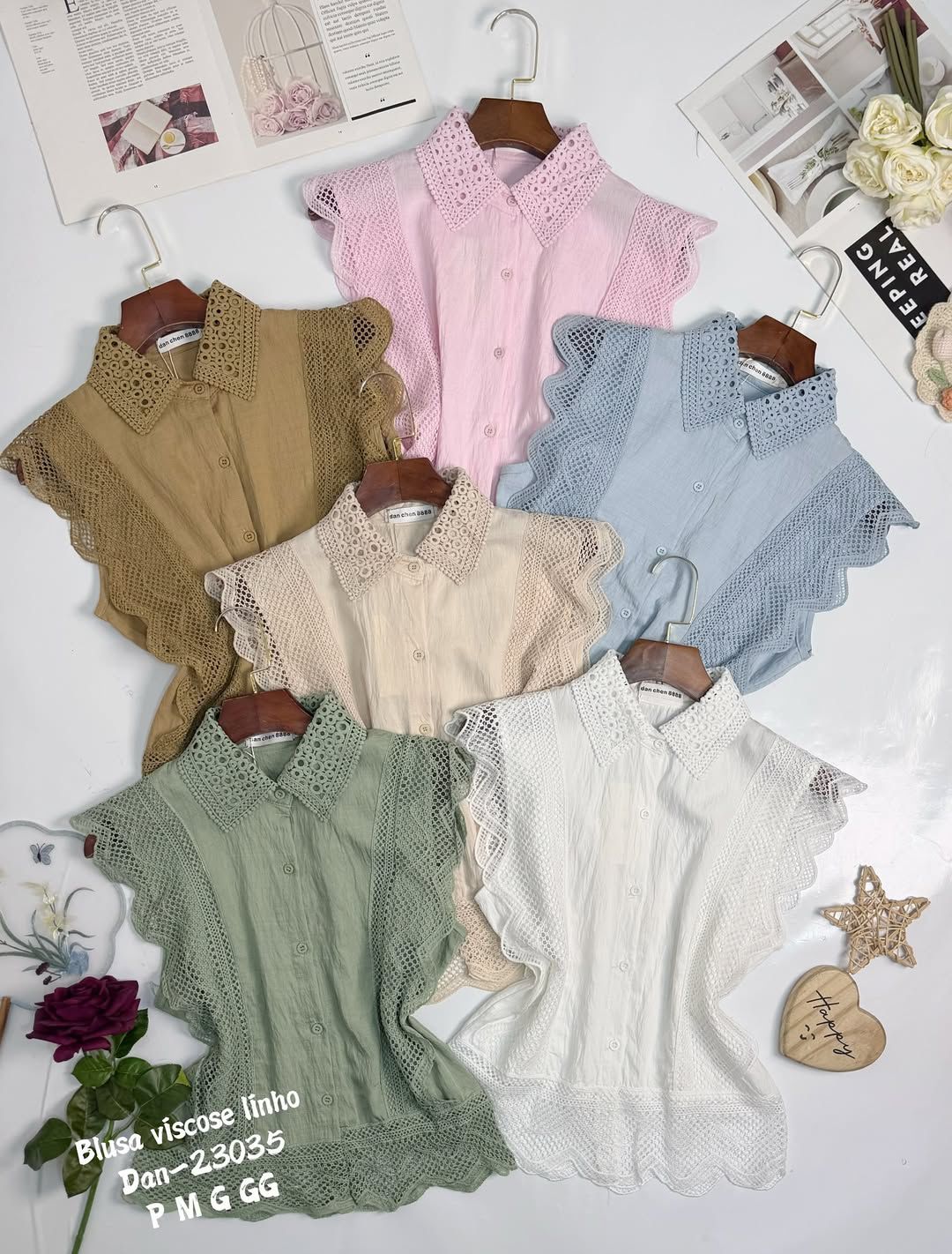 Blusa Rendada Linda