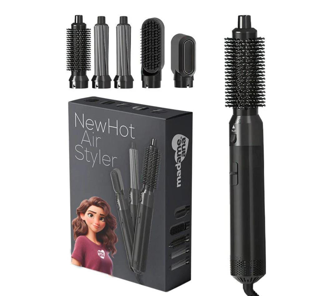 Escova Modeladora 5 em 1  New Hot Air Styler Original